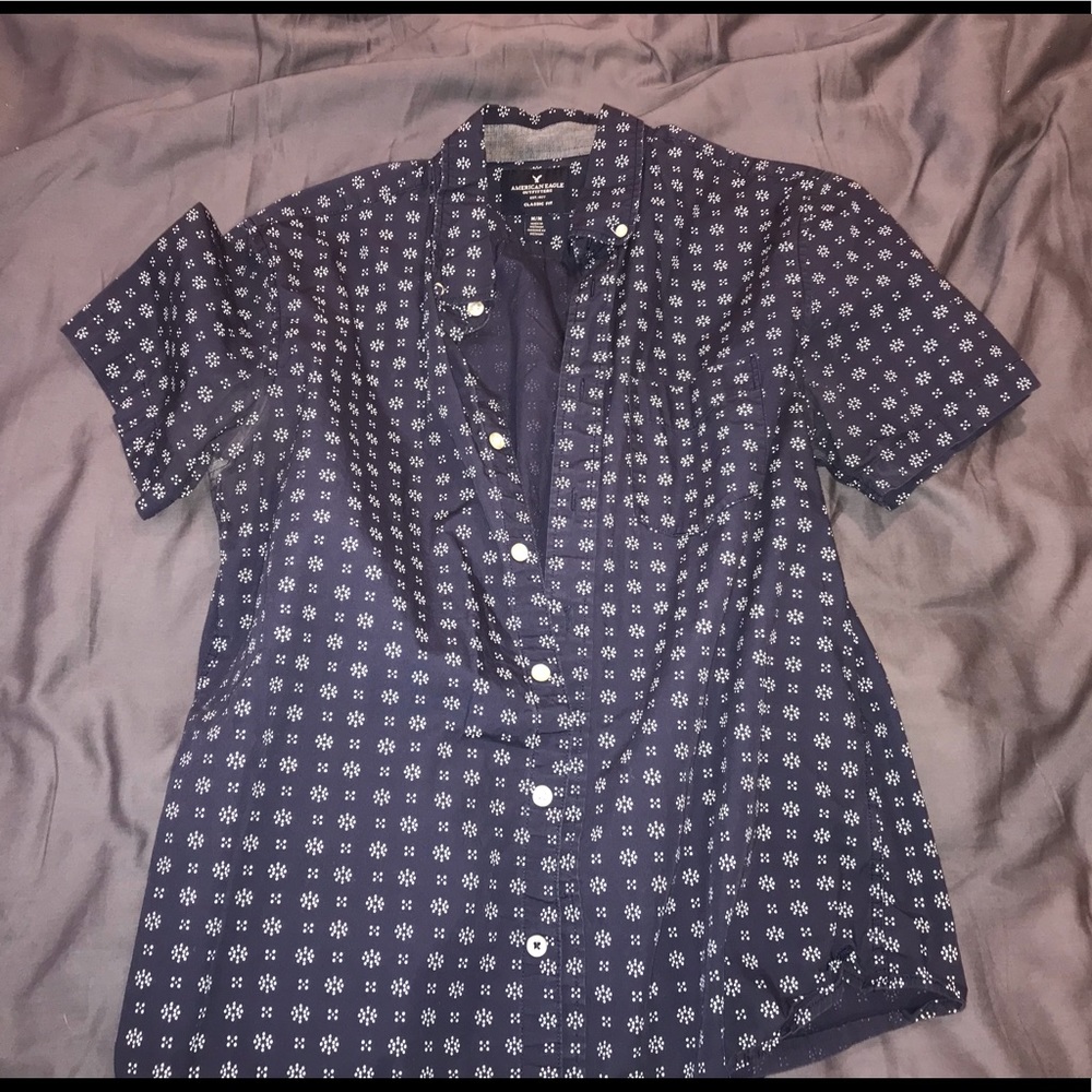 Short sleeve button down by American Eagle